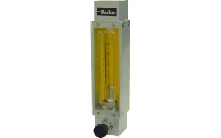 Glass Tube Variable Area Flow Meter Parker P250 Series